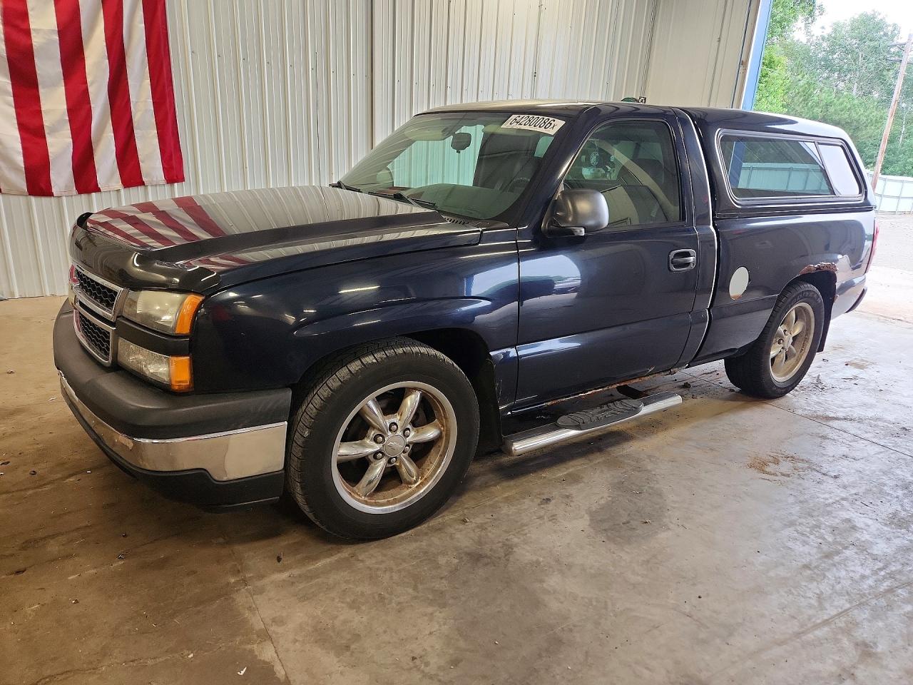2007 Chevrolet Silverado C1500 Classic Blue vin: 1GCEC14X77Z181808