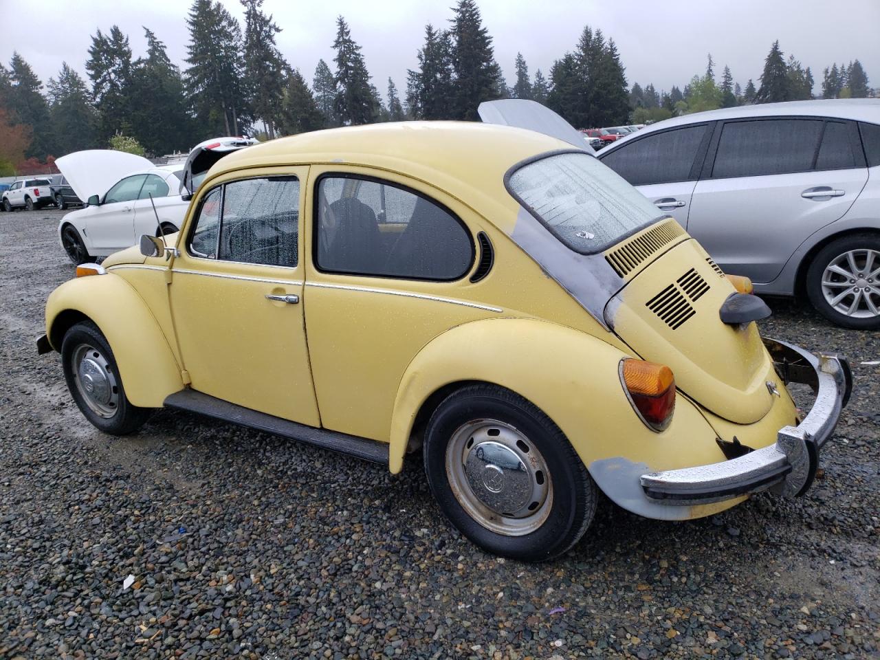 1973 Volkswagen Super Beet Желтый vin: 1332246125