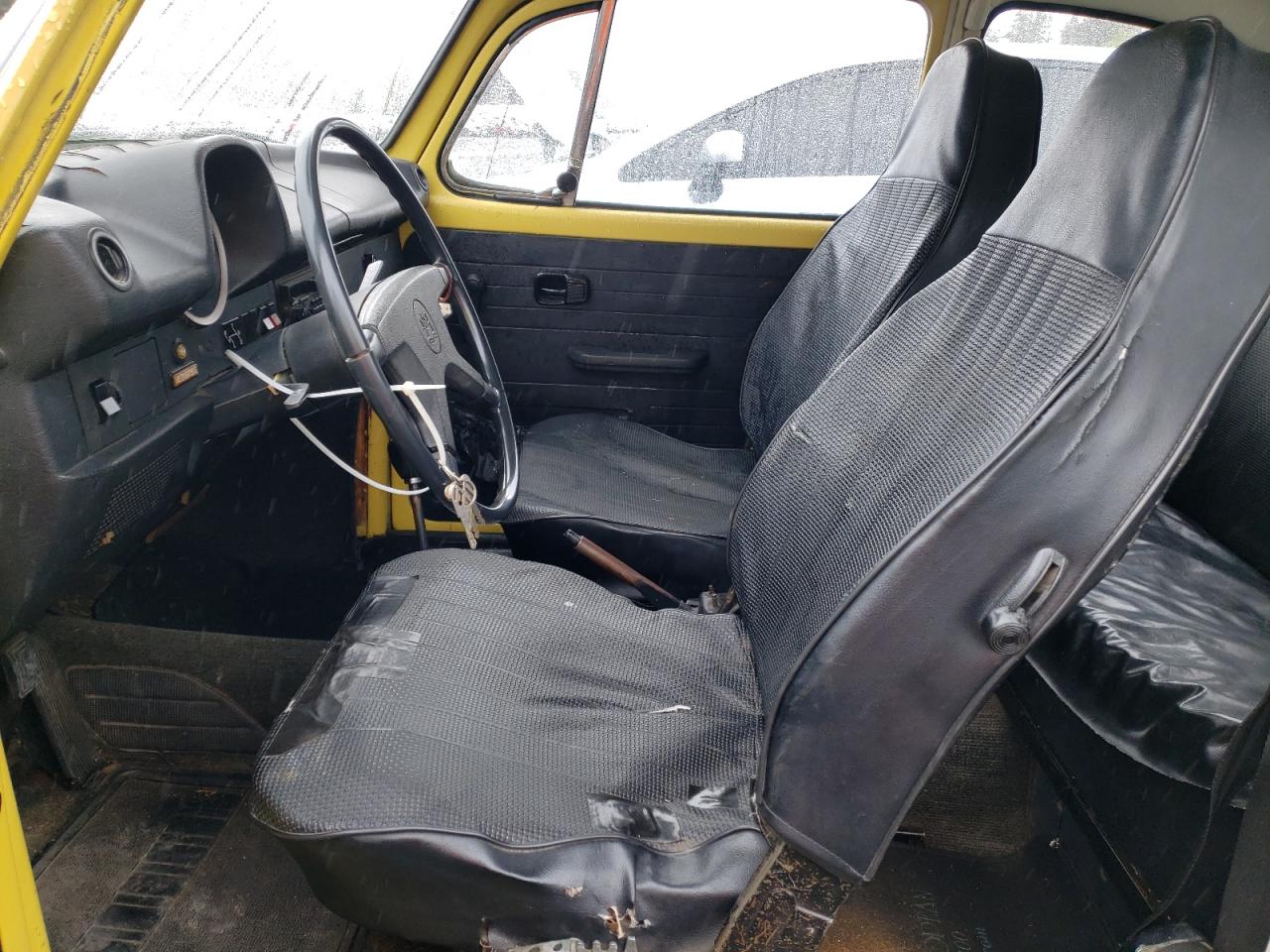 1973 Volkswagen Super Beet Желтый vin: 1332246125