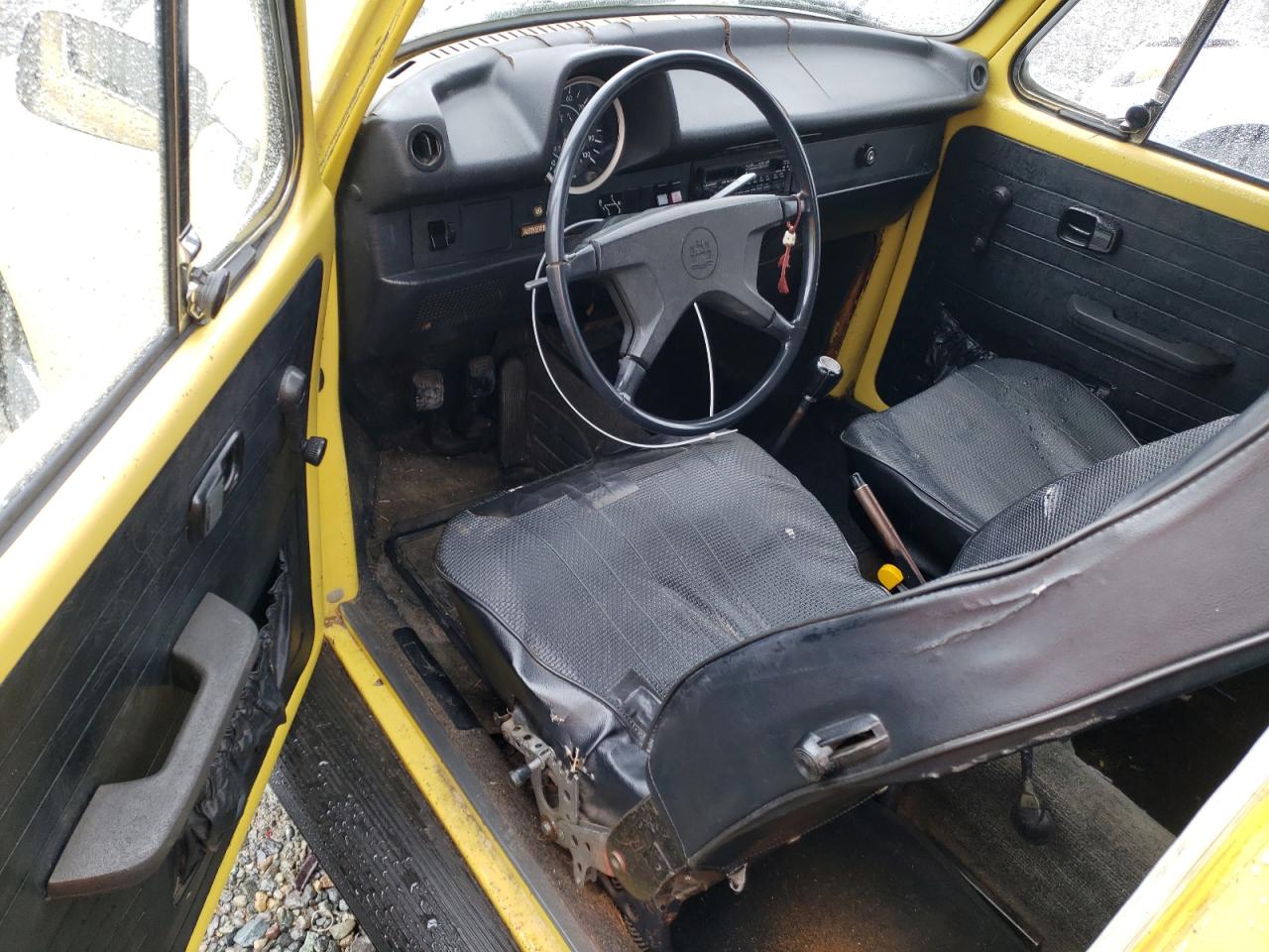 1973 Volkswagen Super Beet Желтый vin: 1332246125