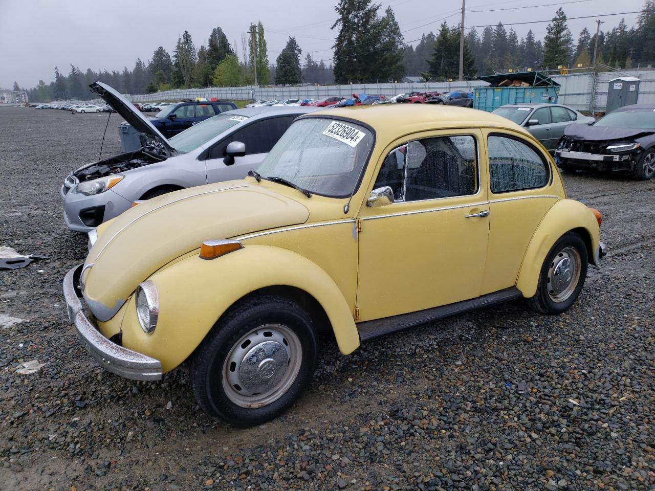 1973 Volkswagen Super Beet Желтый vin: 1332246125