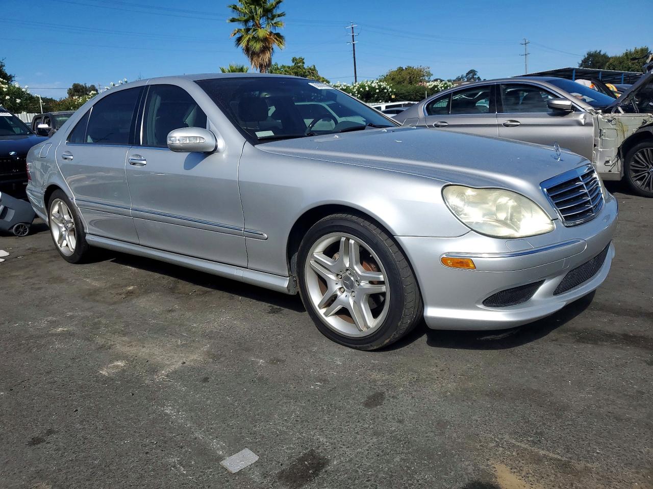 2006 Mercedes-benz S 430 Silver vin: WDBNG70J56A464891