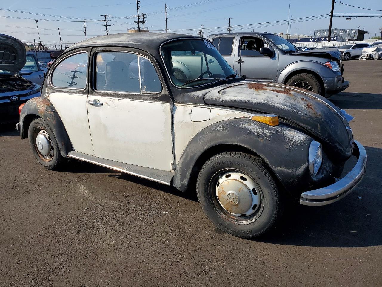 1973 Volkswagen Beetle Двухцветный vin: 1332407156