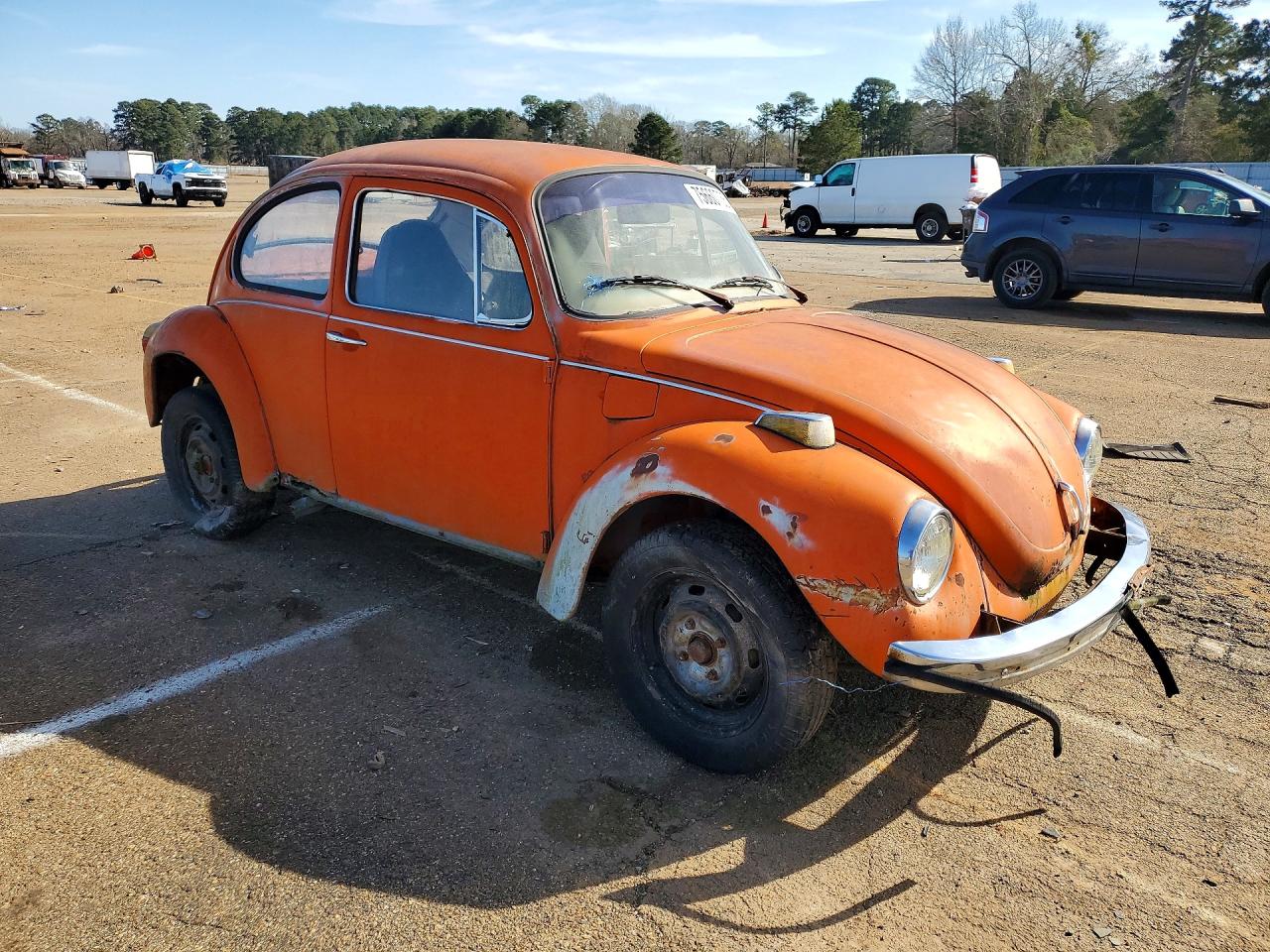 1973 Volkswagen Beetle Оранжевый vin: 1332516808