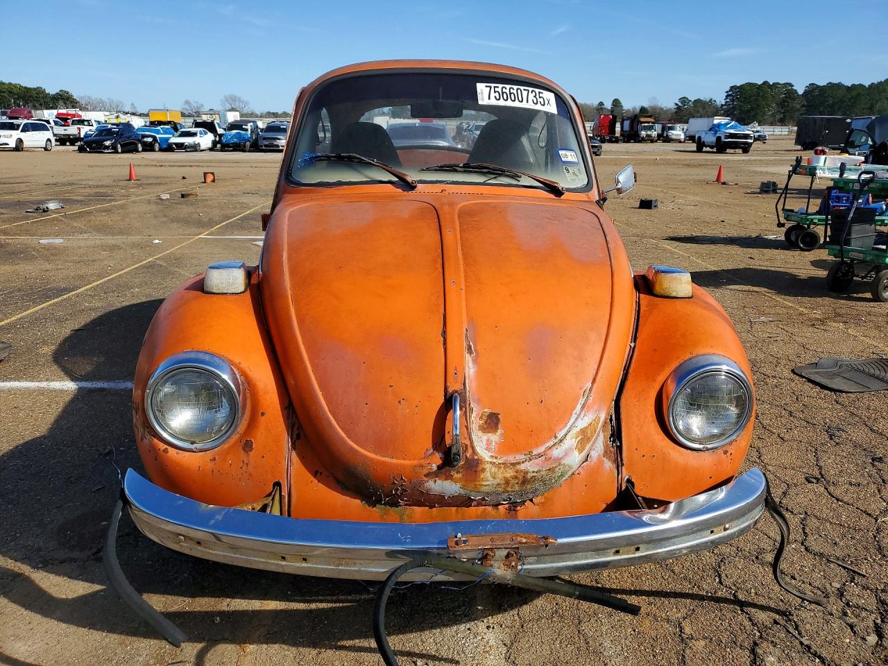 1973 Volkswagen Beetle Оранжевый vin: 1332516808