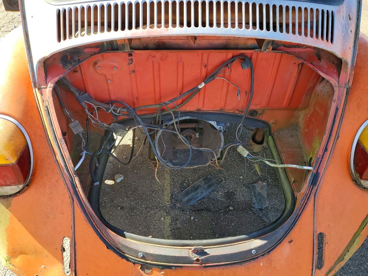 1973 Volkswagen Beetle Оранжевый vin: 1332516808