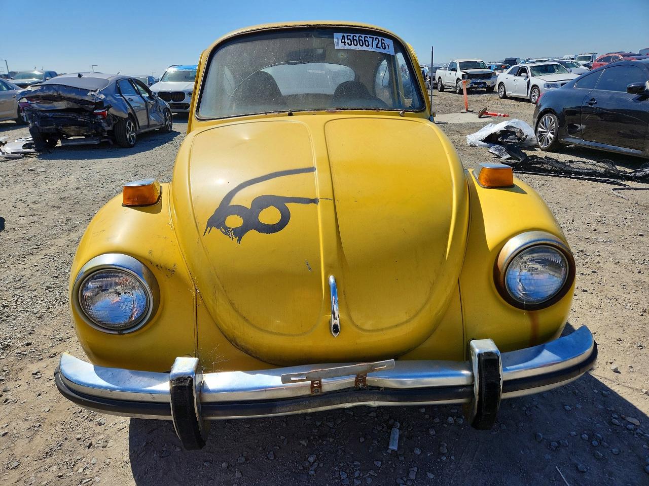 1973 Volkswagen Bettle Yellow vin: 1332747790