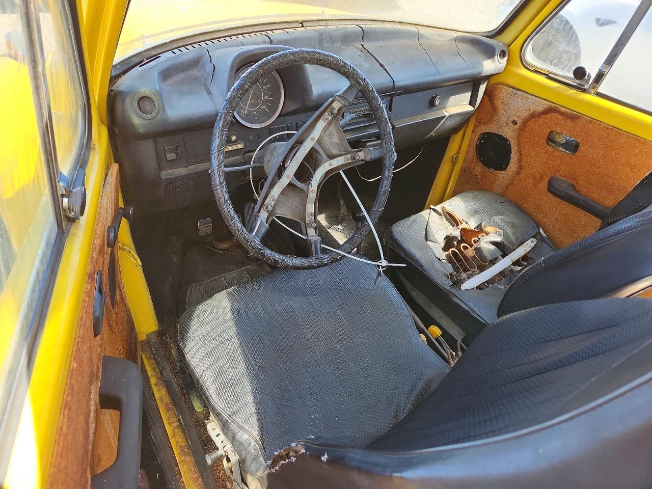 1973 Volkswagen Bettle Yellow vin: 1332747790