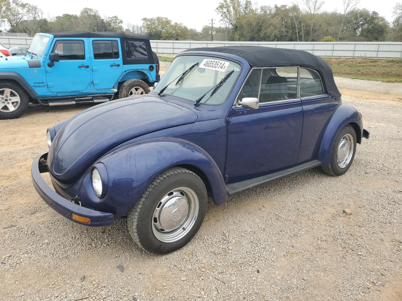 1973 Volkswagen Super Beet Синий vin: 1332819300