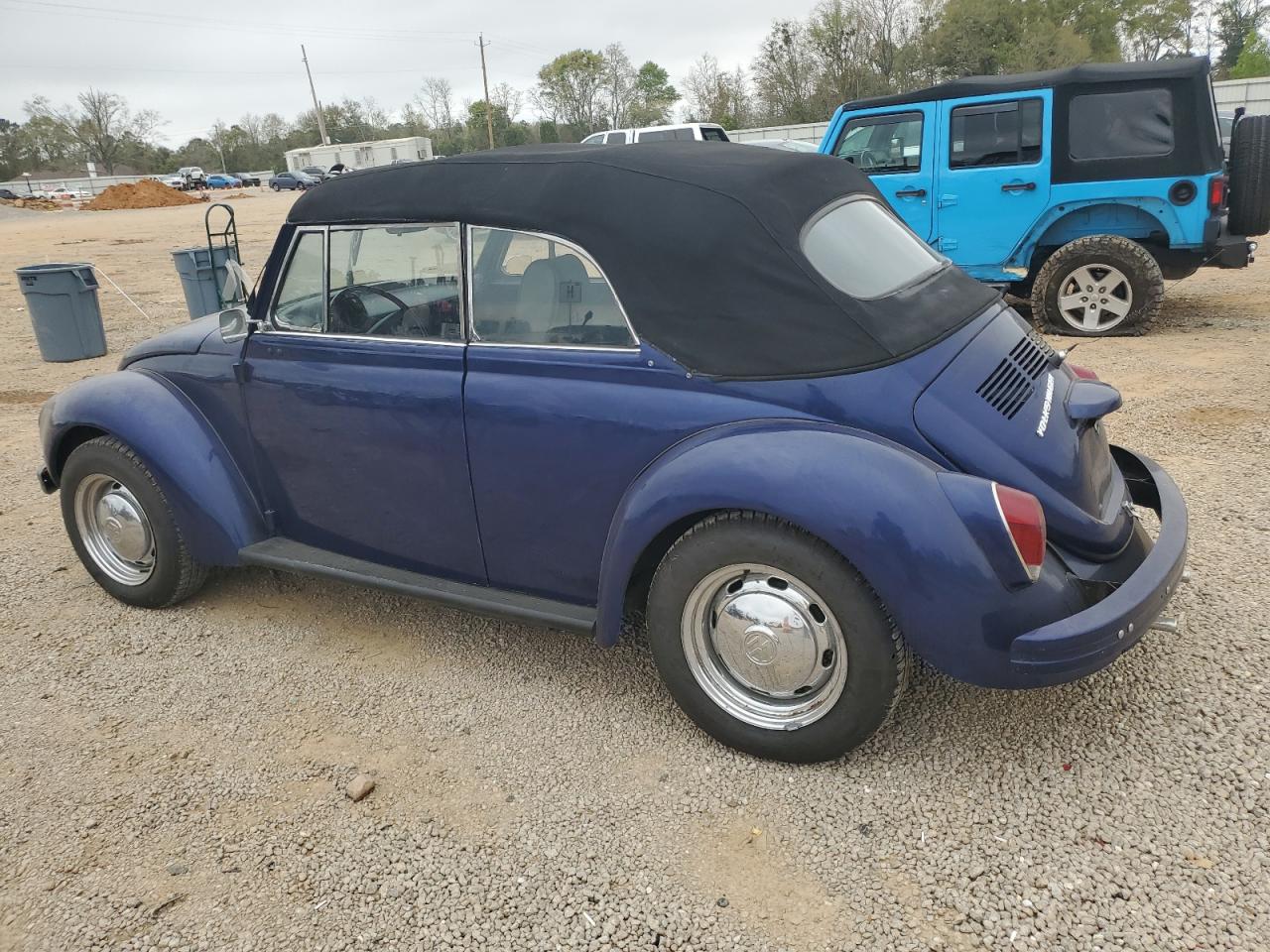 1973 Volkswagen Super Beet Синий vin: 1332819300