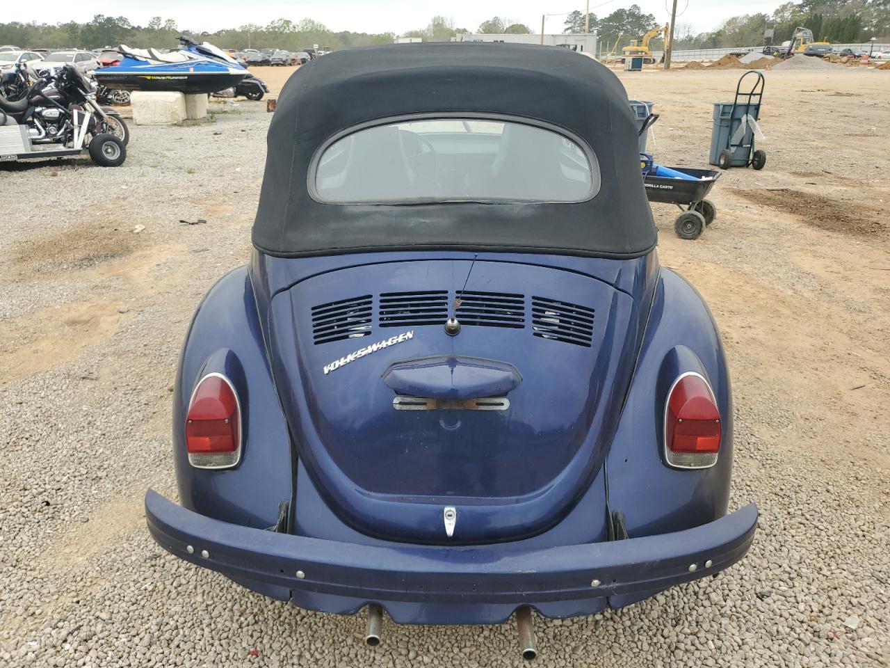 1973 Volkswagen Super Beet Синий vin: 1332819300