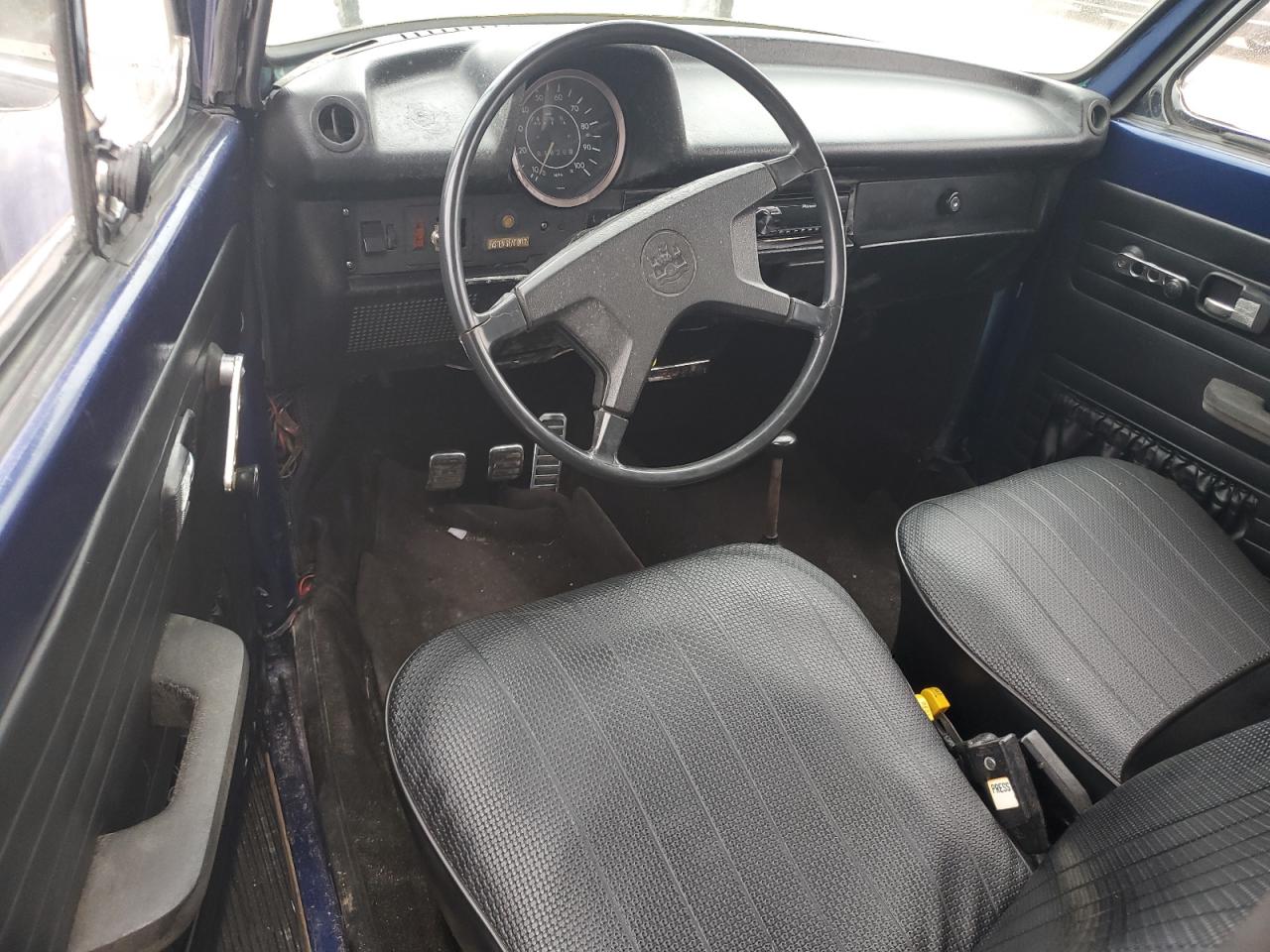 1973 Volkswagen Super Beet Синий vin: 1332819300