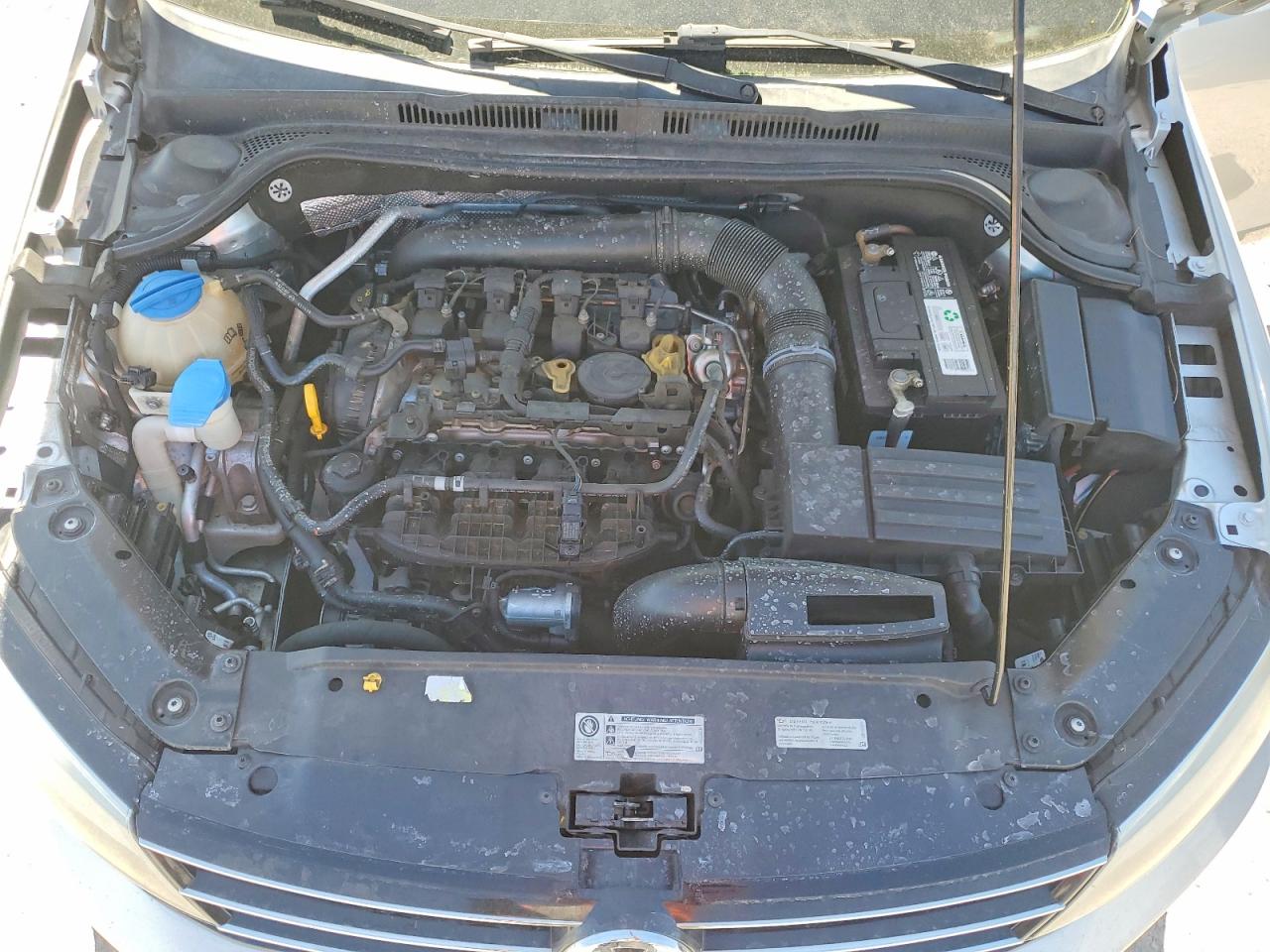 2015 Volkswagen Jetta Se Silver vin: 3VWD17AJ1FM296227