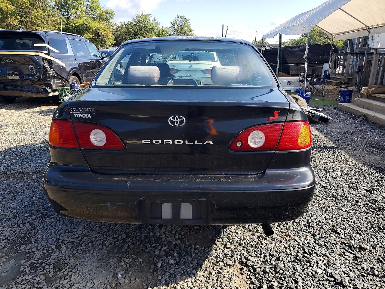 2002 Toyota Corolla S Black vin: 2T1BR12E32C548354