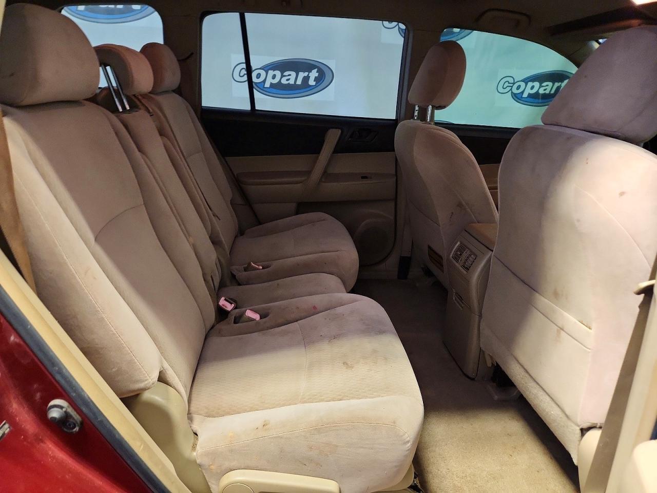 2008 Toyota Highlander Base Maroon vin: JTEDS41AX82010766