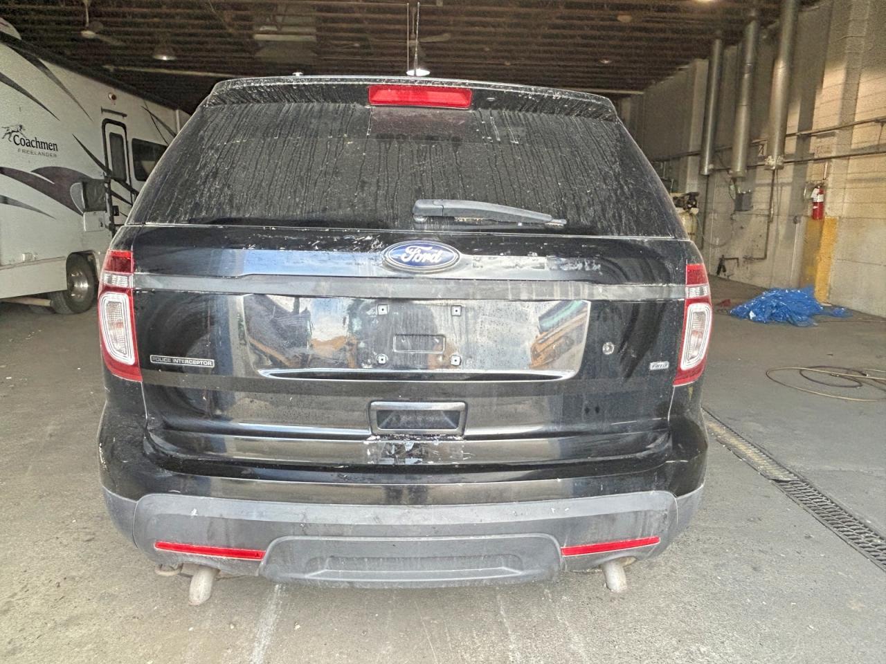2014 Ford Explorer Police Interceptor Black vin: 1FM5K8AR7EGA65479