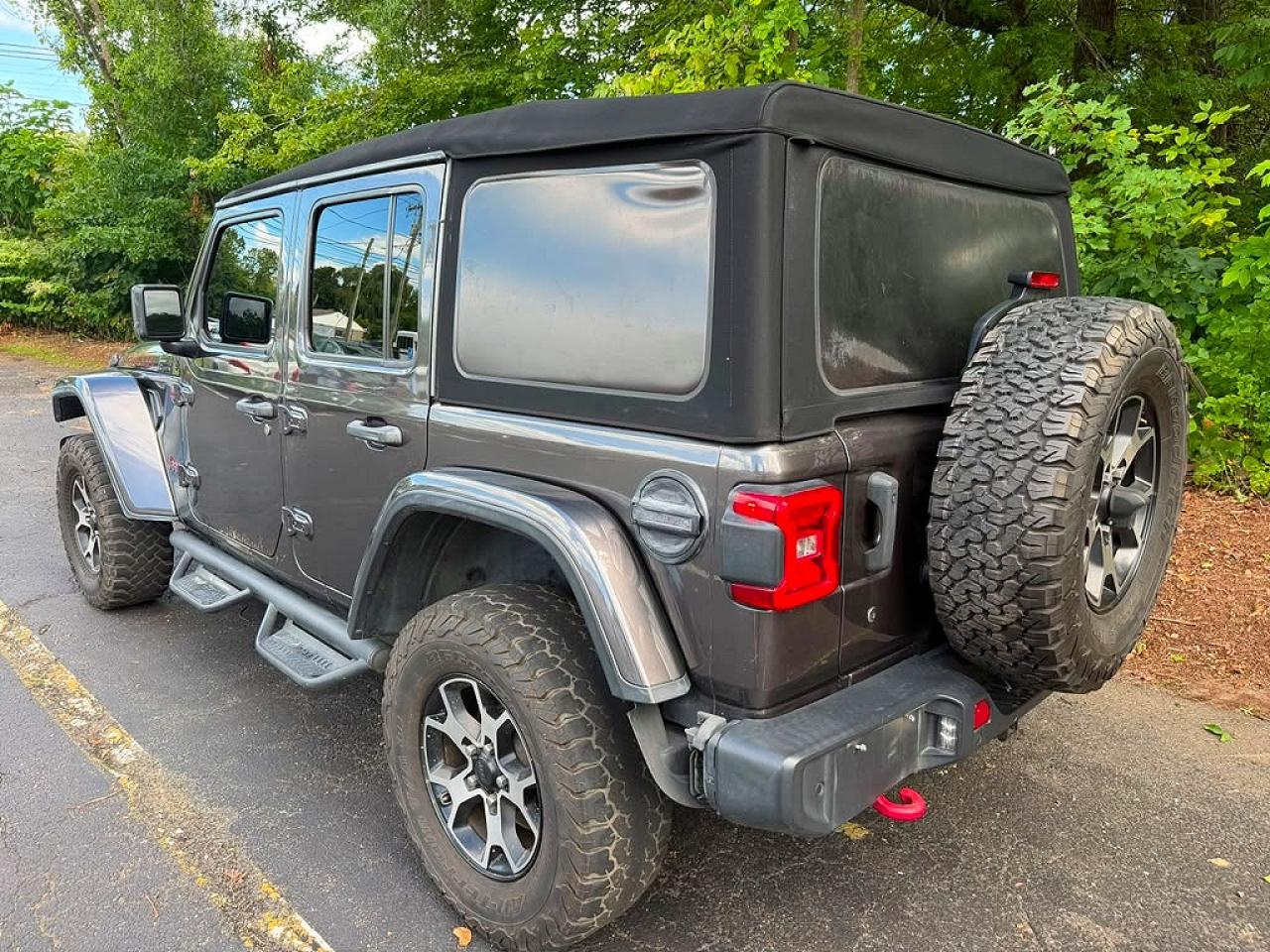 2020 Jeep Wrangler Unlimited Rubicon Black vin: 1C4HJXFN5LW211725