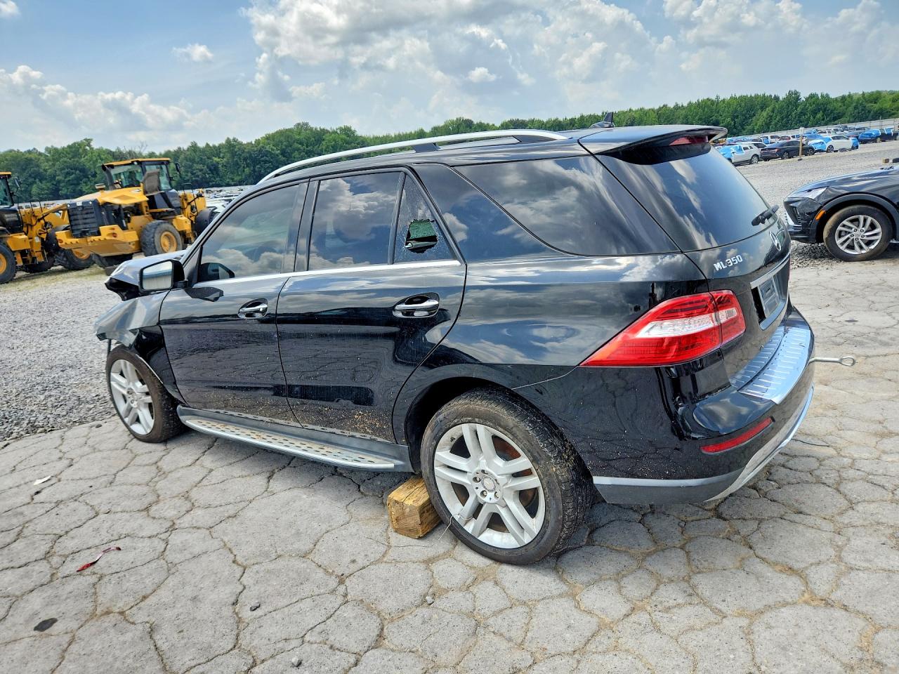 2013 Mercedes-benz Ml 350 Black vin: 4JGDA5JB9DA104610