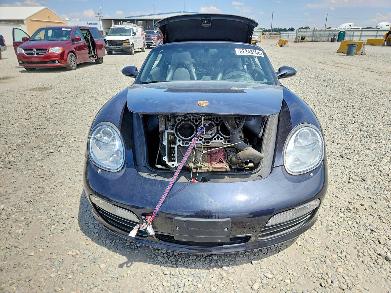 2006 Porsche Boxster S Gray vin: WP0CB29846U730409