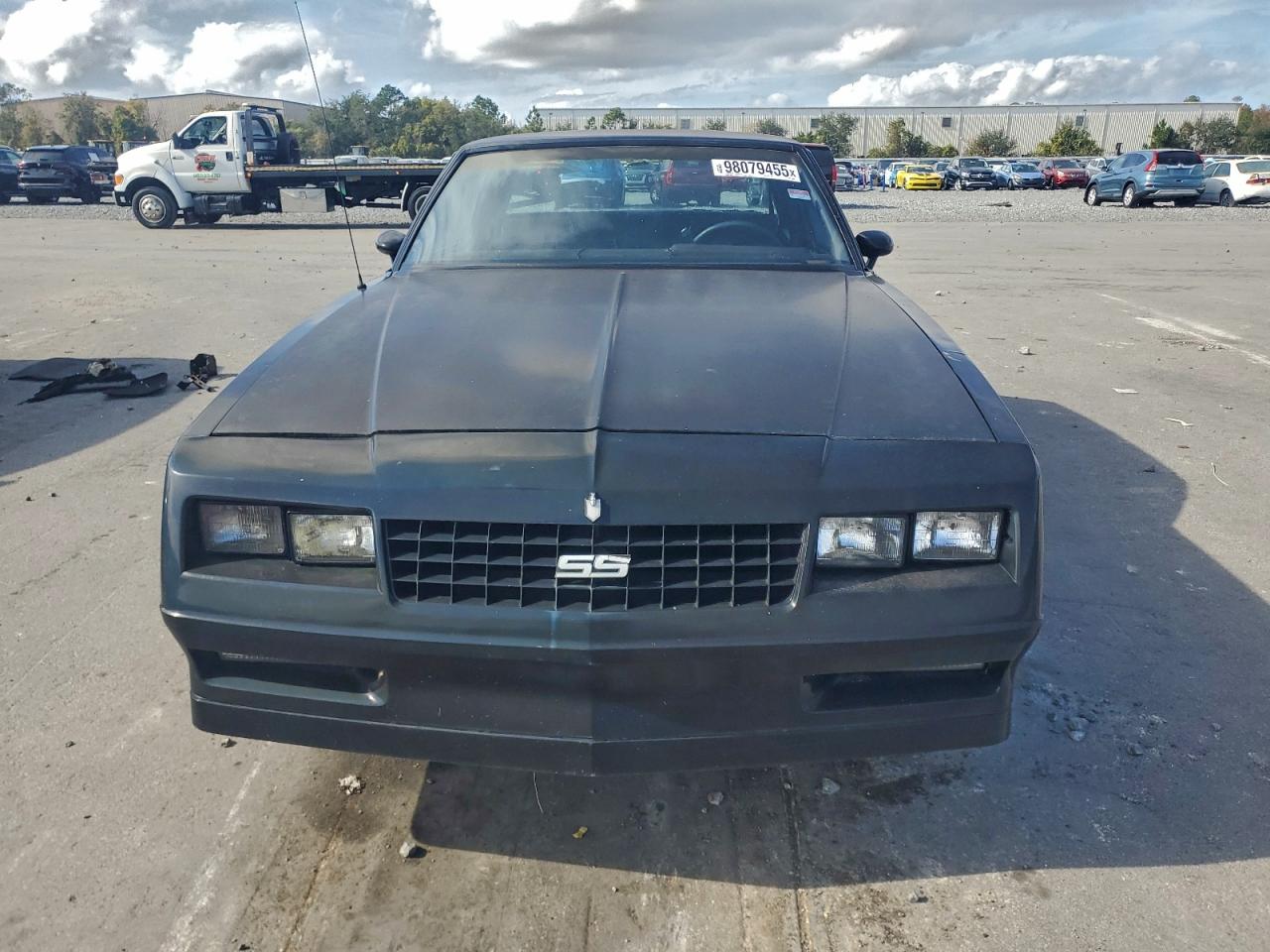 1985 Chevrolet Monte Carlo Черный vin: 1G1GZ37G5FR188004