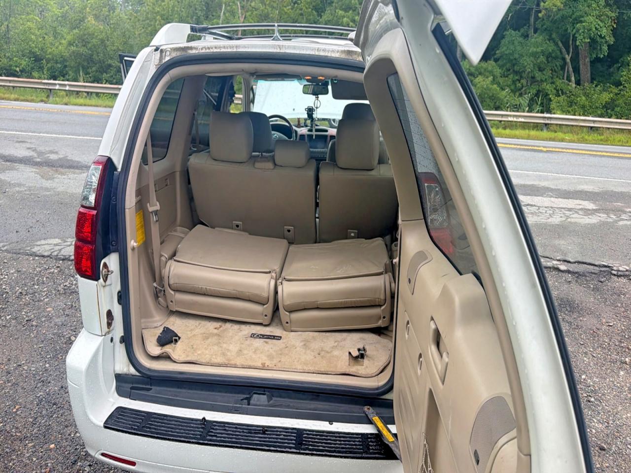 2009 Lexus Gx 470 White vin: JTJBT20X490178397