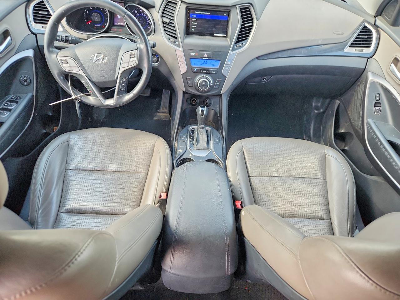 2013 Hyundai Santa Fe Sport 2.4l Silver vin: 5XYZUDLB2DG084242