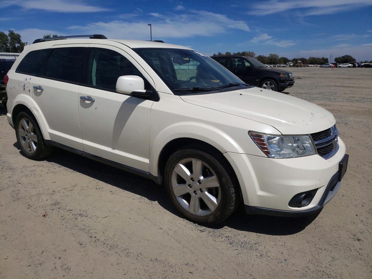 2012 Dodge Journey Crew White vin: 3C4PDDDG5CT283634