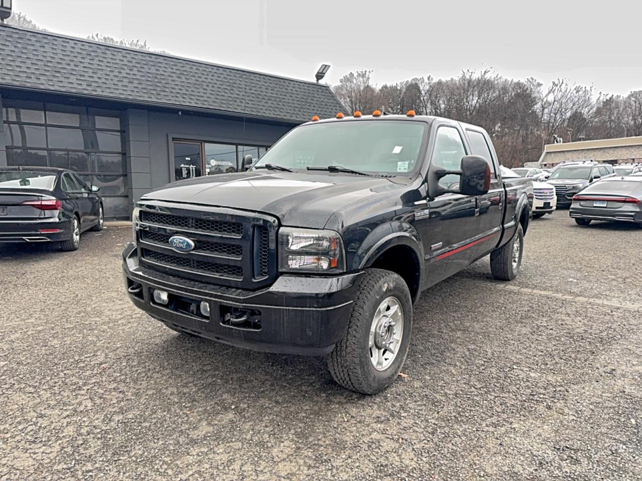 2007 Ford F250 Super Duty Black vin: 1FTSW21P67EA79010
