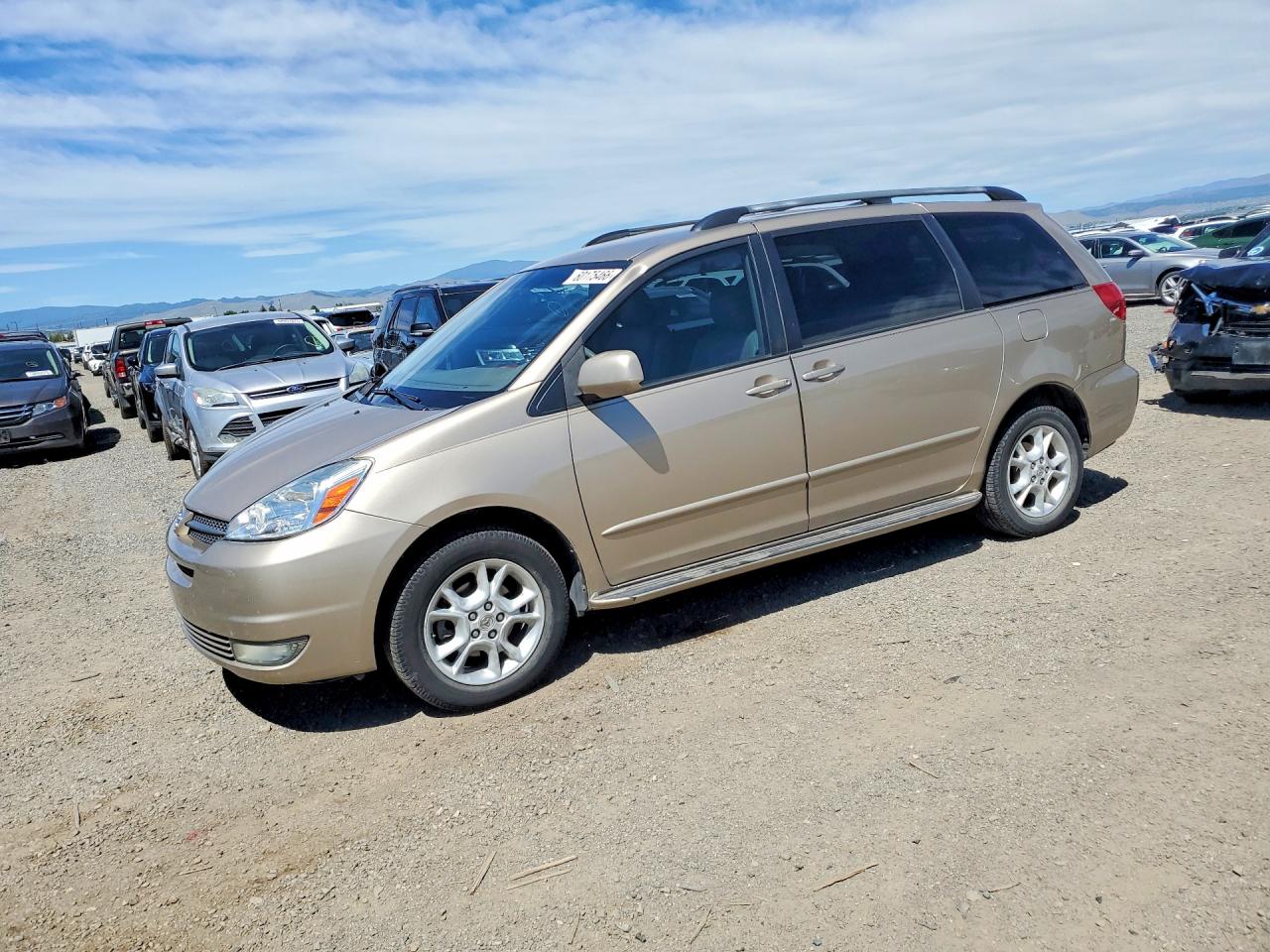 2004 Toyota Sienna Xle 7 Passenger Золотой vin: 5TDBA22C14S005381