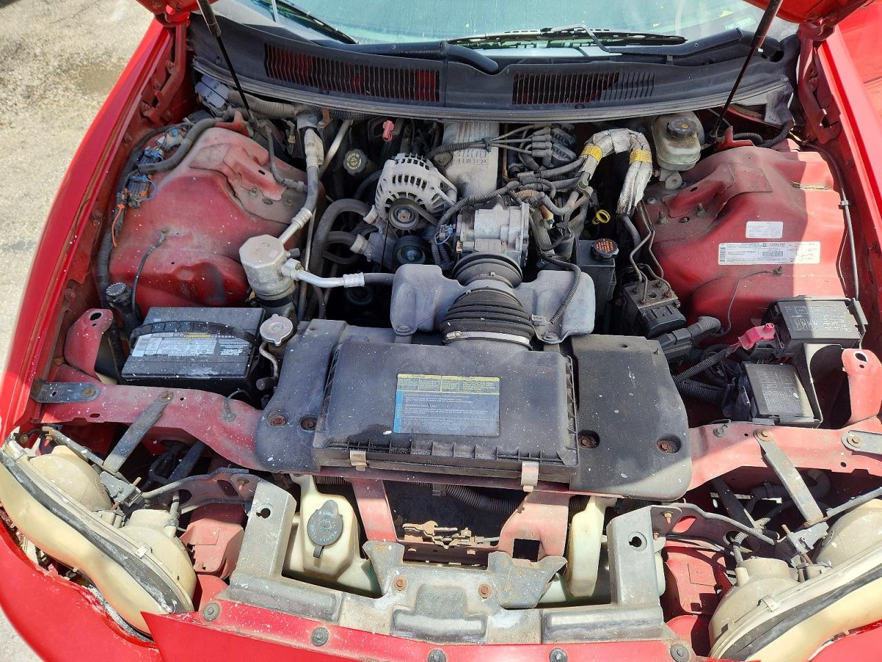 2001 Chevrolet Camaro Красный vin: 2G1FP32K212127069