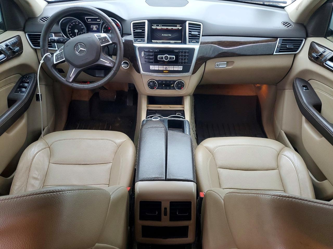 2014 Mercedes-benz Ml 350 4matic White vin: 4JGDA5HB7EA395552