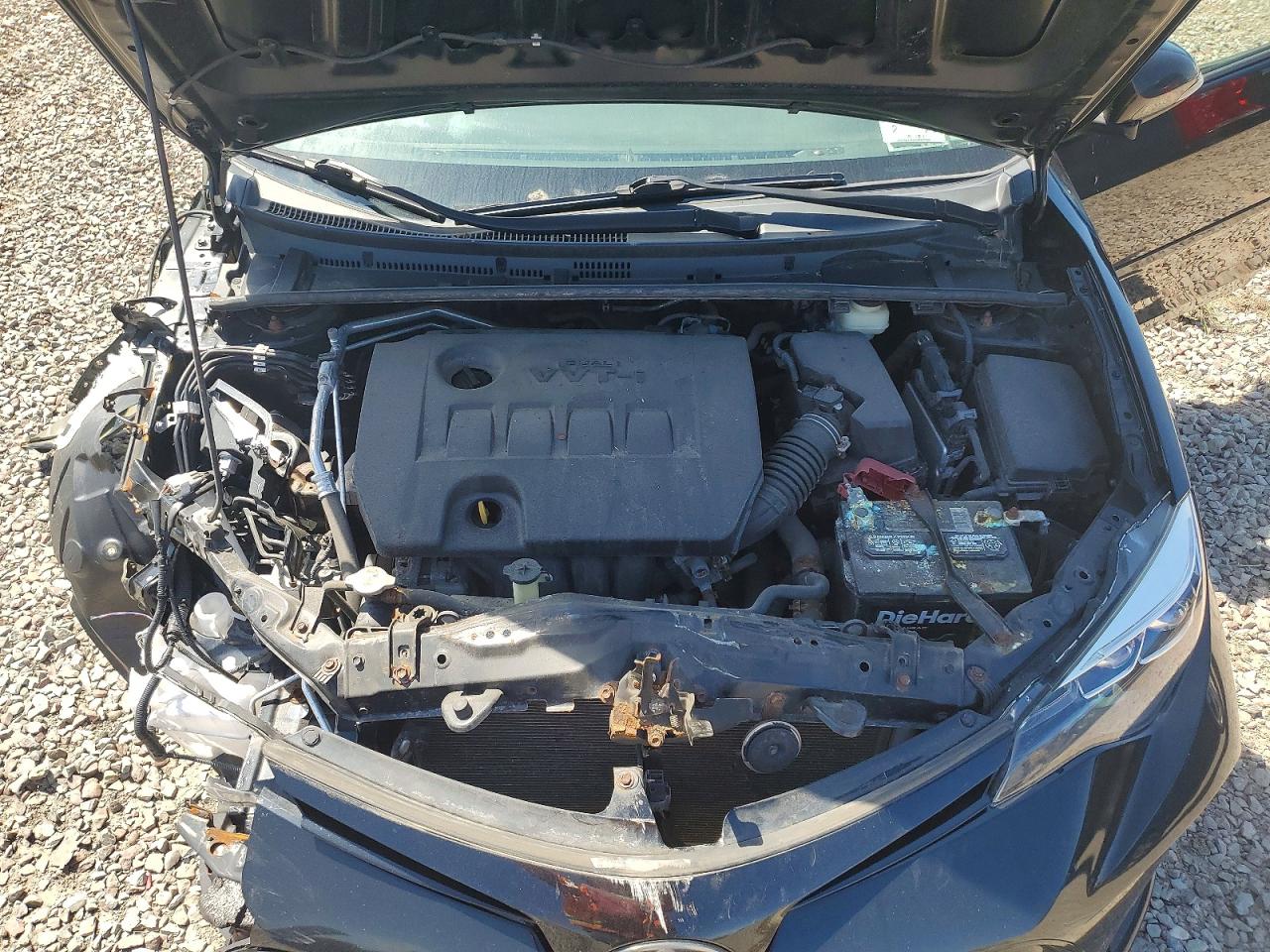2017 Toyota Corolla Se Black vin: 2T1BURHE1HC945798