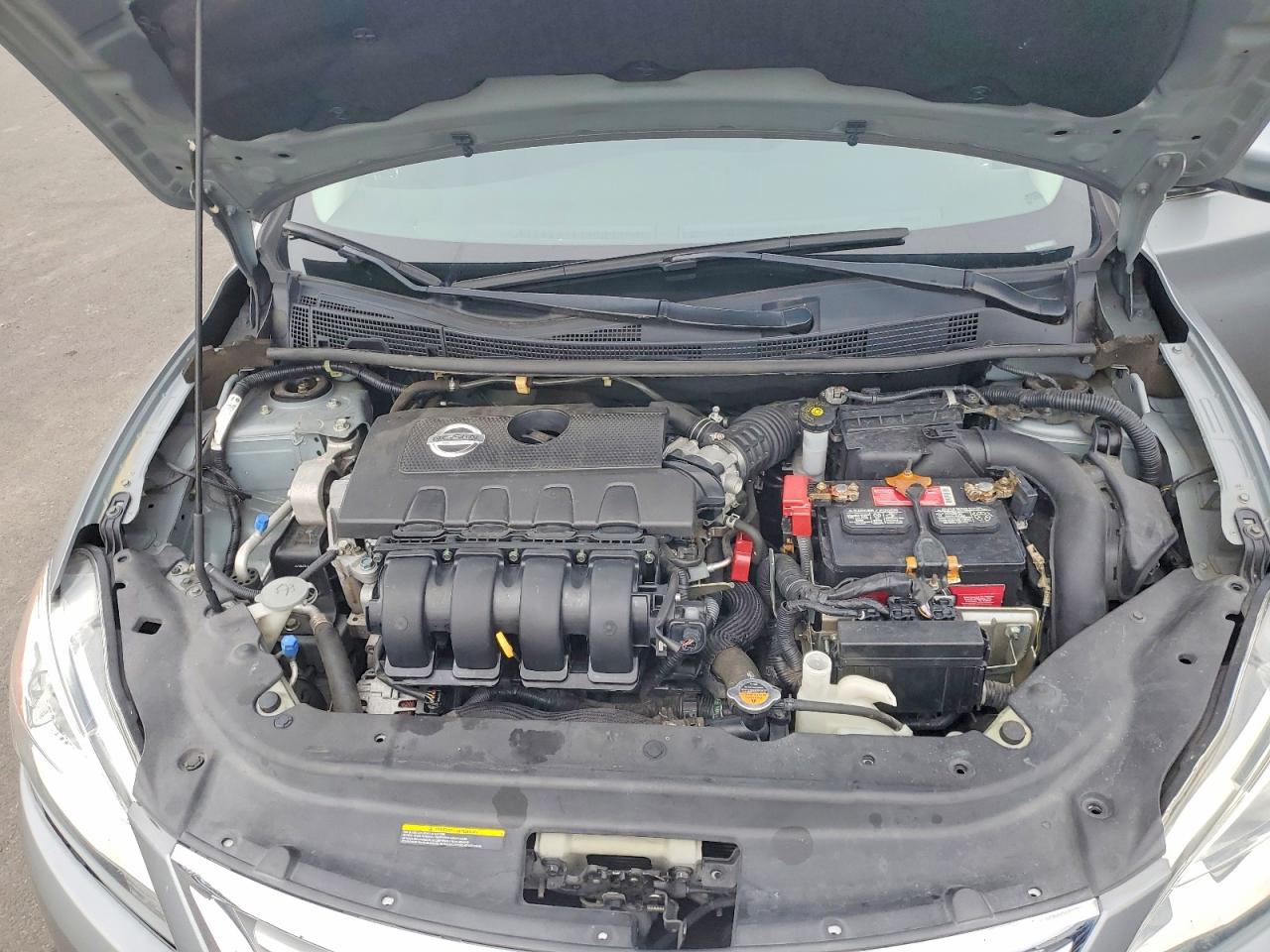 2013 Nissan Sentra S Silver vin: 3N1AB7AP8DL787262