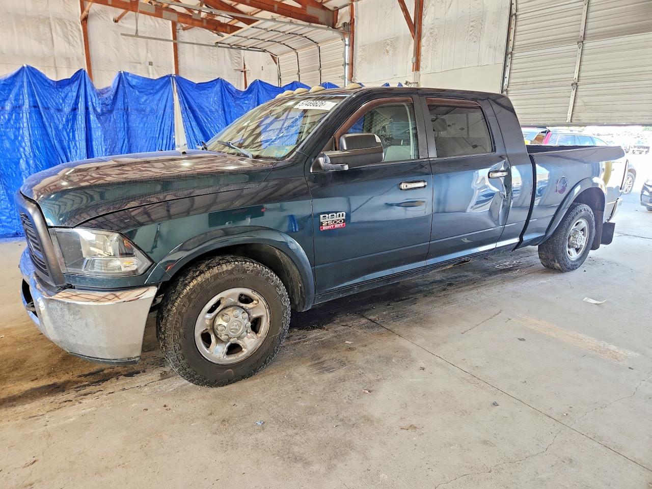 2011 Dodge Ram 2500 Green vin: 3D7TP2HL6BG594536