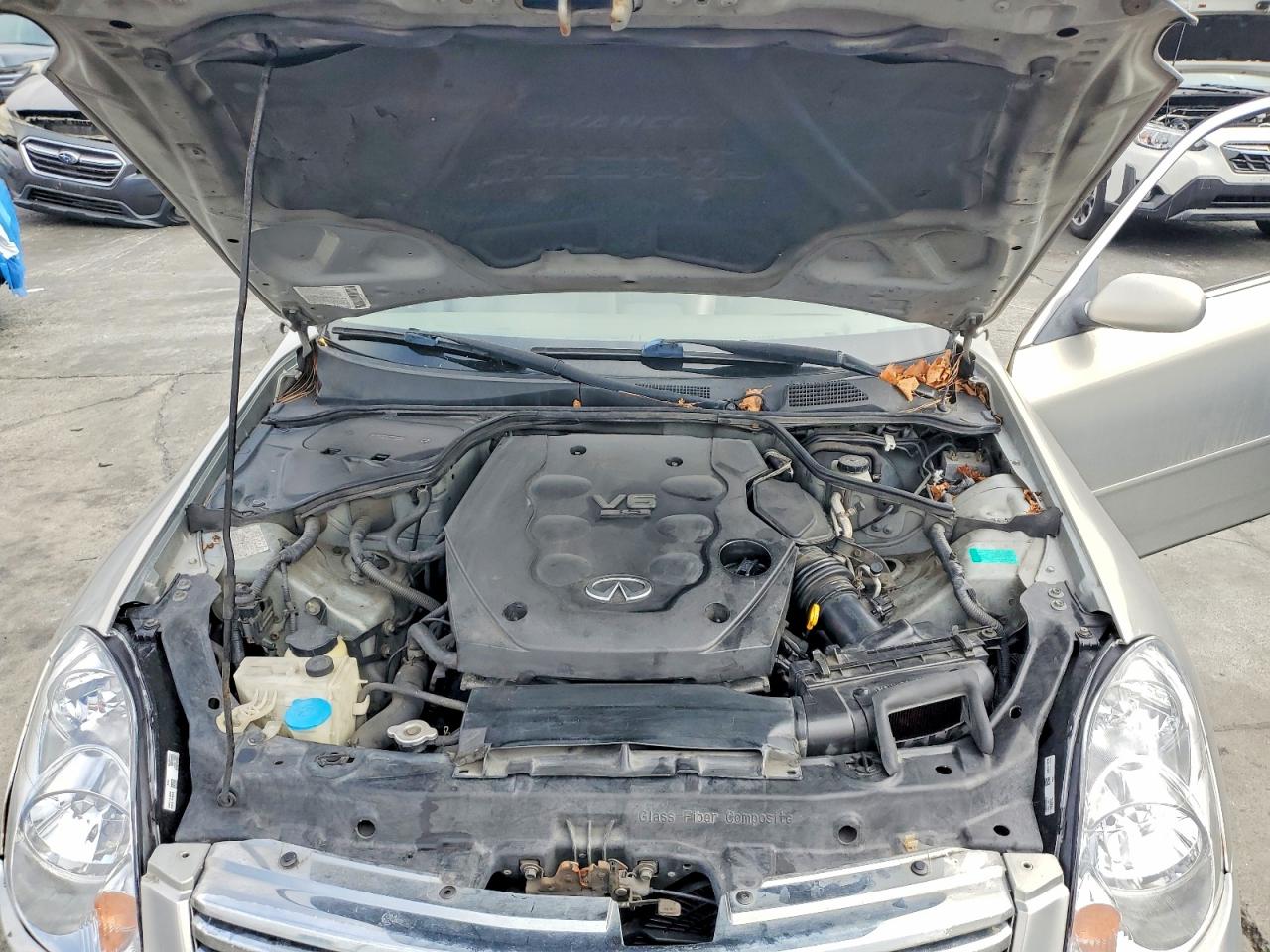 2004 Infiniti G35 Base Серый vin: JNKCV51E94M108118