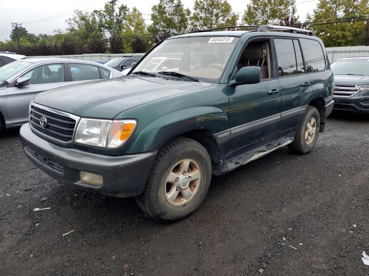 1998 Toyota Land Cruiser Green vin: JT3HT05J5W0016834