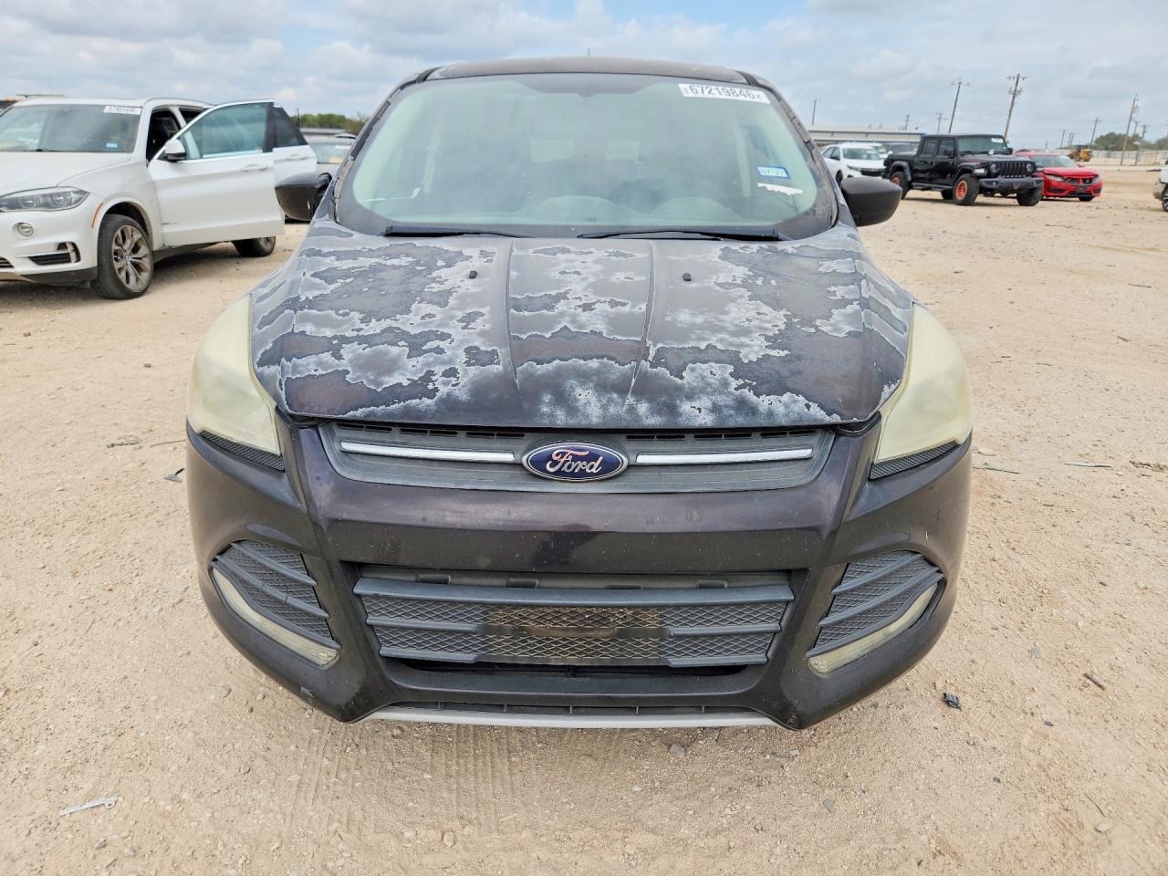 2013 Ford Escape Se Black vin: 1FMCU0GX9DUD53223
