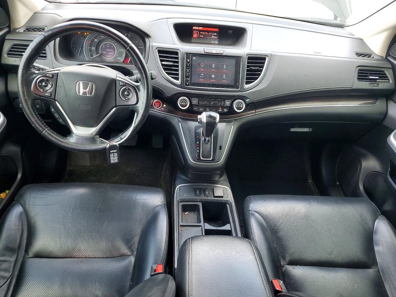 2015 Honda Cr-v Exl Black vin: 5J6RM4H70FL091115