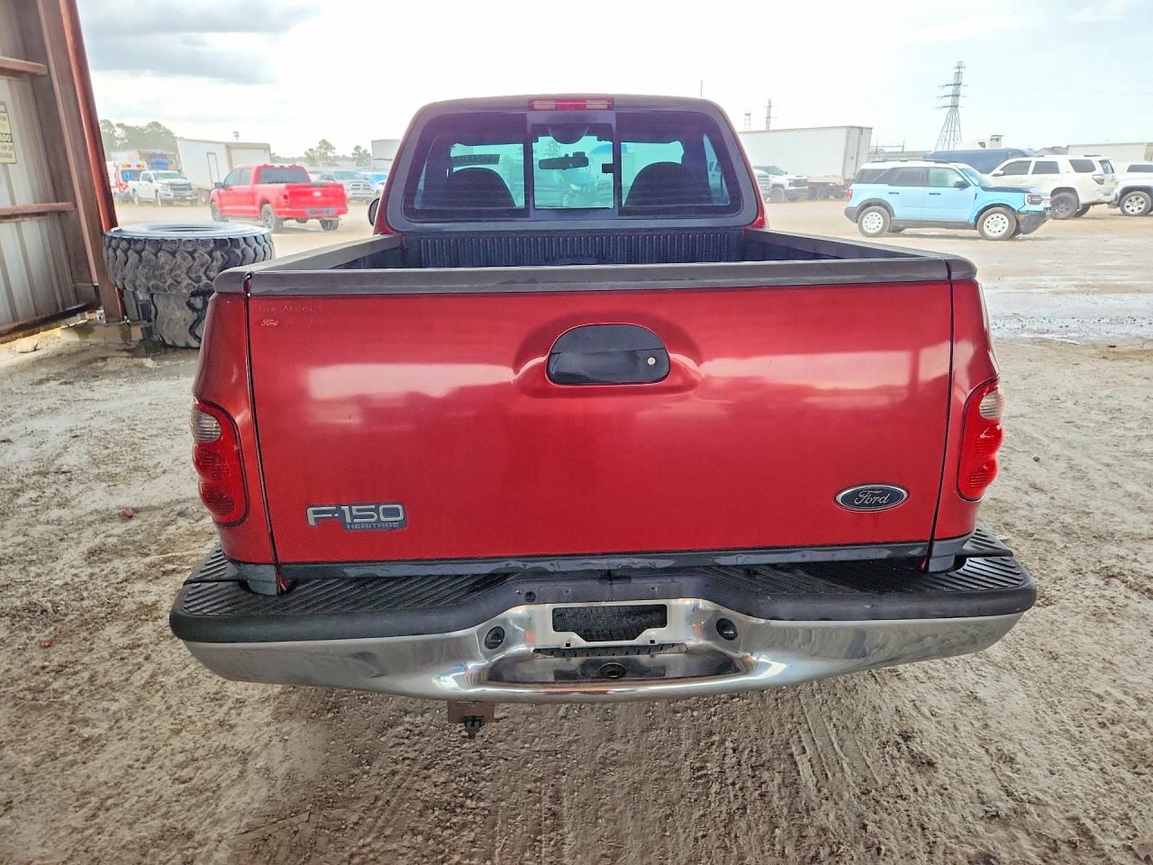 2004 Ford F-150 Heritage Classic Burgundy vin: 2FTRF07W04CA01776