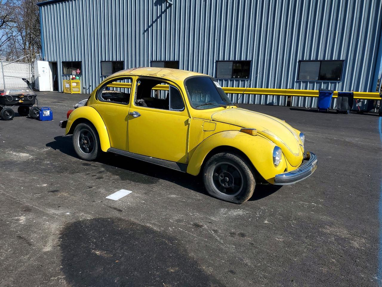 1974 Volkswagen Beetle Yellow vin: 1342089757