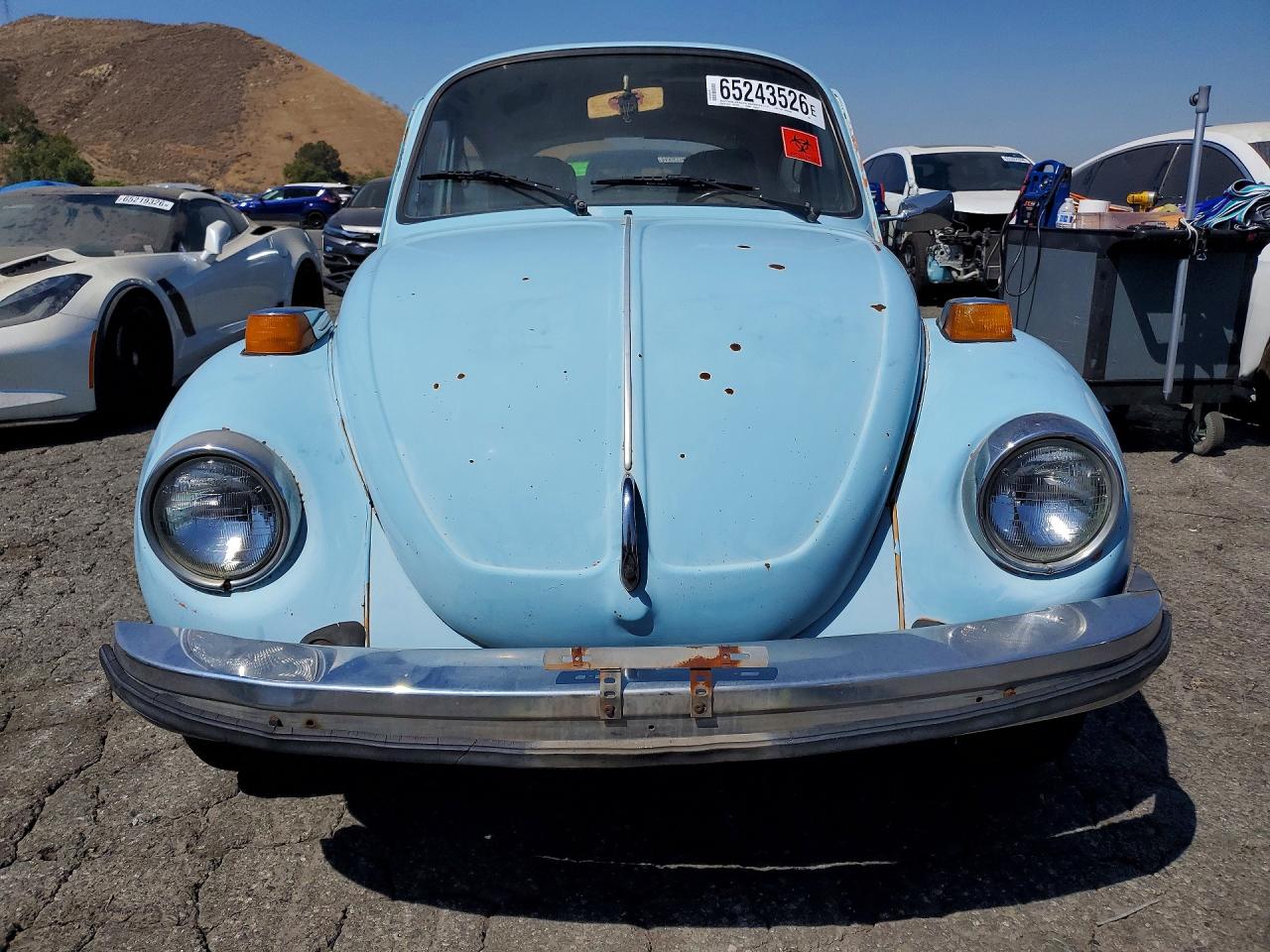 1974 Volkswagen Beetle Blue vin: 1342095447