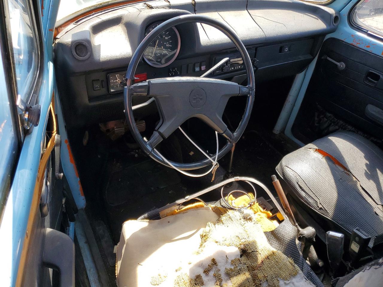 1974 Volkswagen Beetle Blue vin: 1342095447