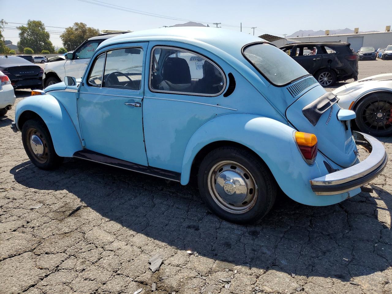1974 Volkswagen Beetle Blue vin: 1342095447