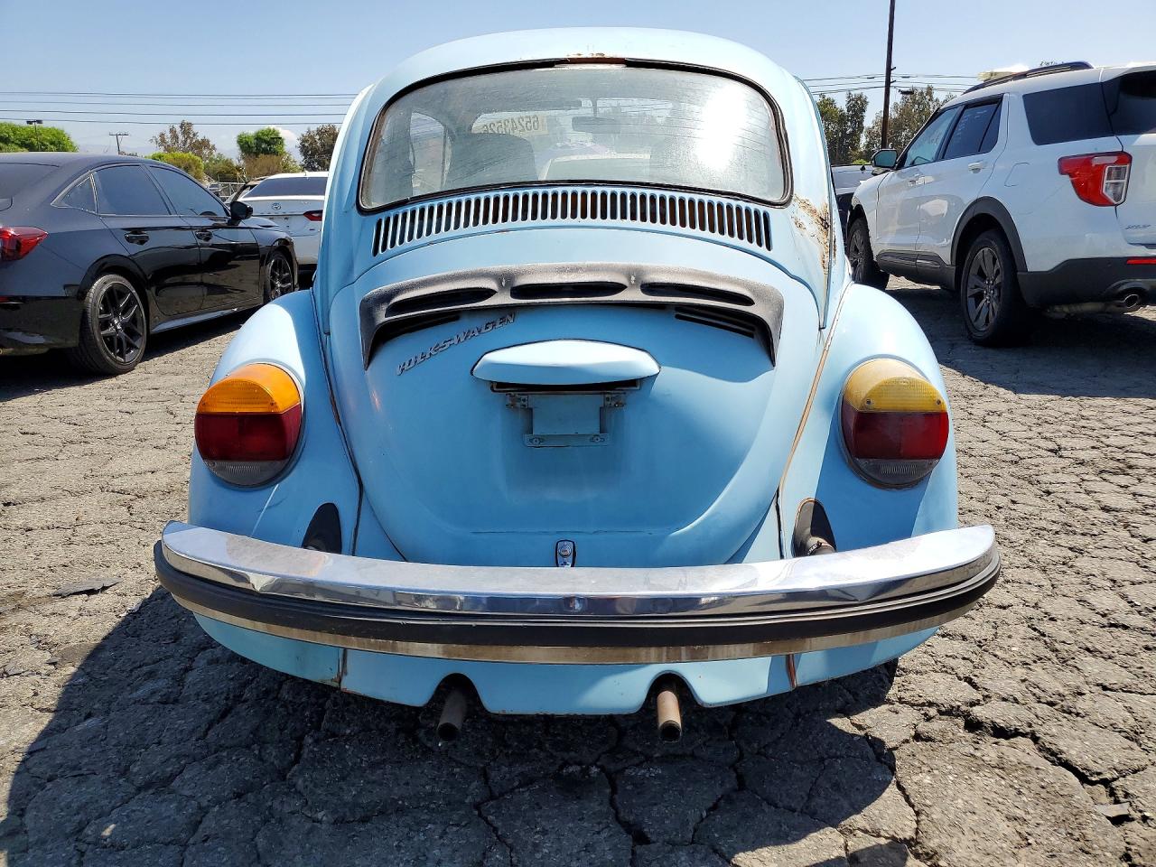 1974 Volkswagen Beetle Blue vin: 1342095447
