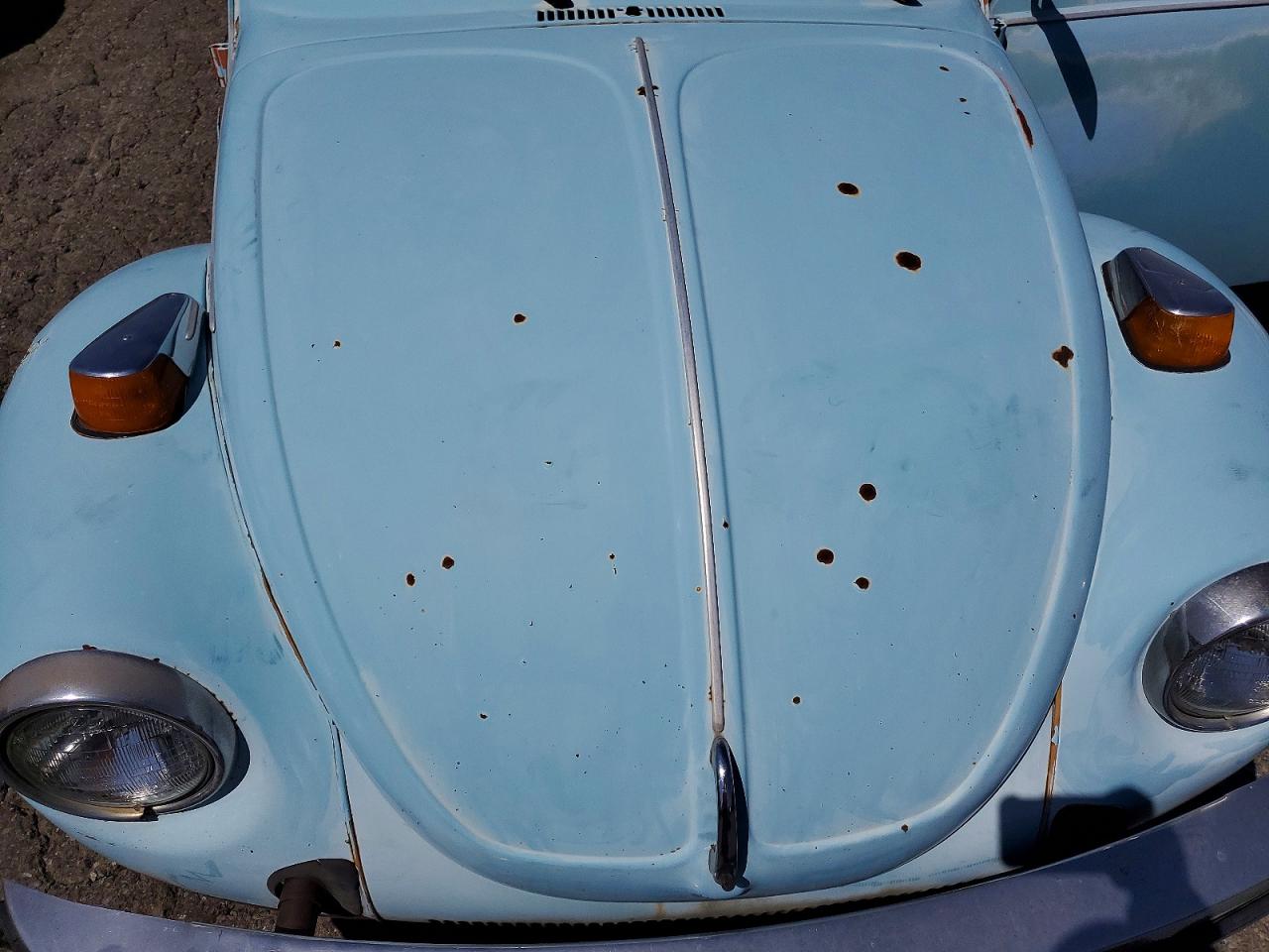 1974 Volkswagen Beetle Blue vin: 1342095447