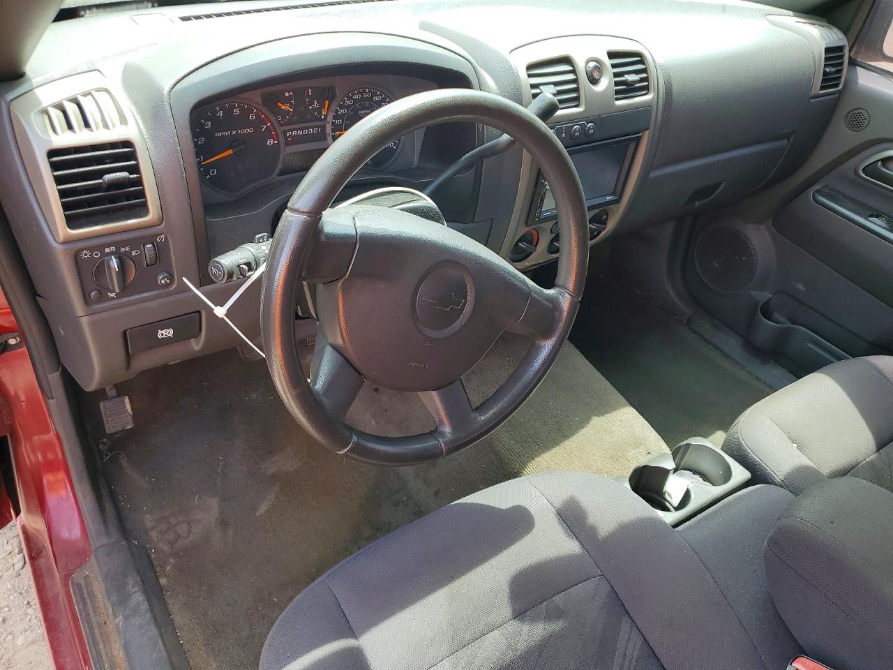 2005 Chevrolet Colorado Burgundy vin: 1GCDT196758195707