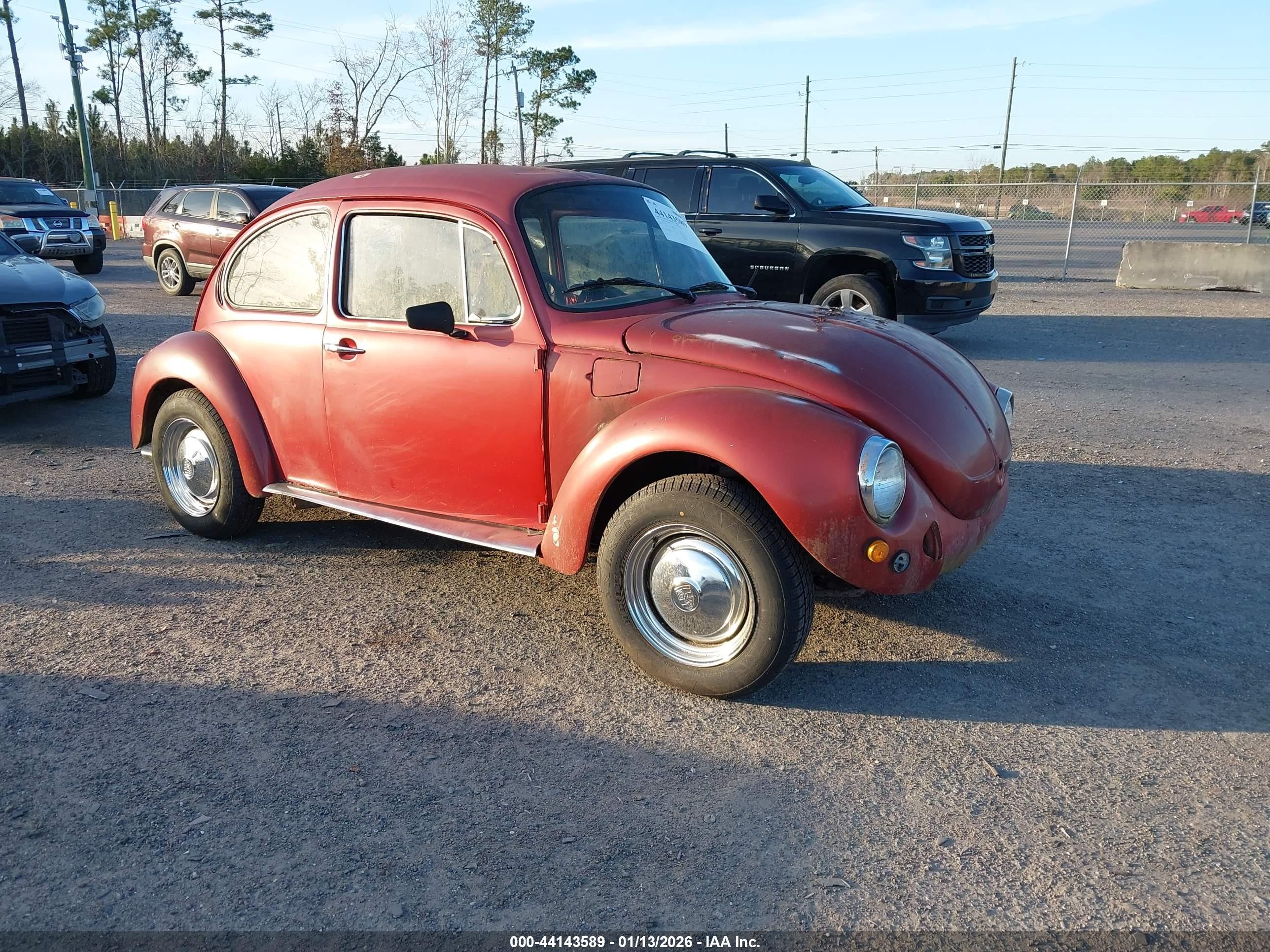 1973 Volkswagen New Beetle   Red vin: 1342371180       