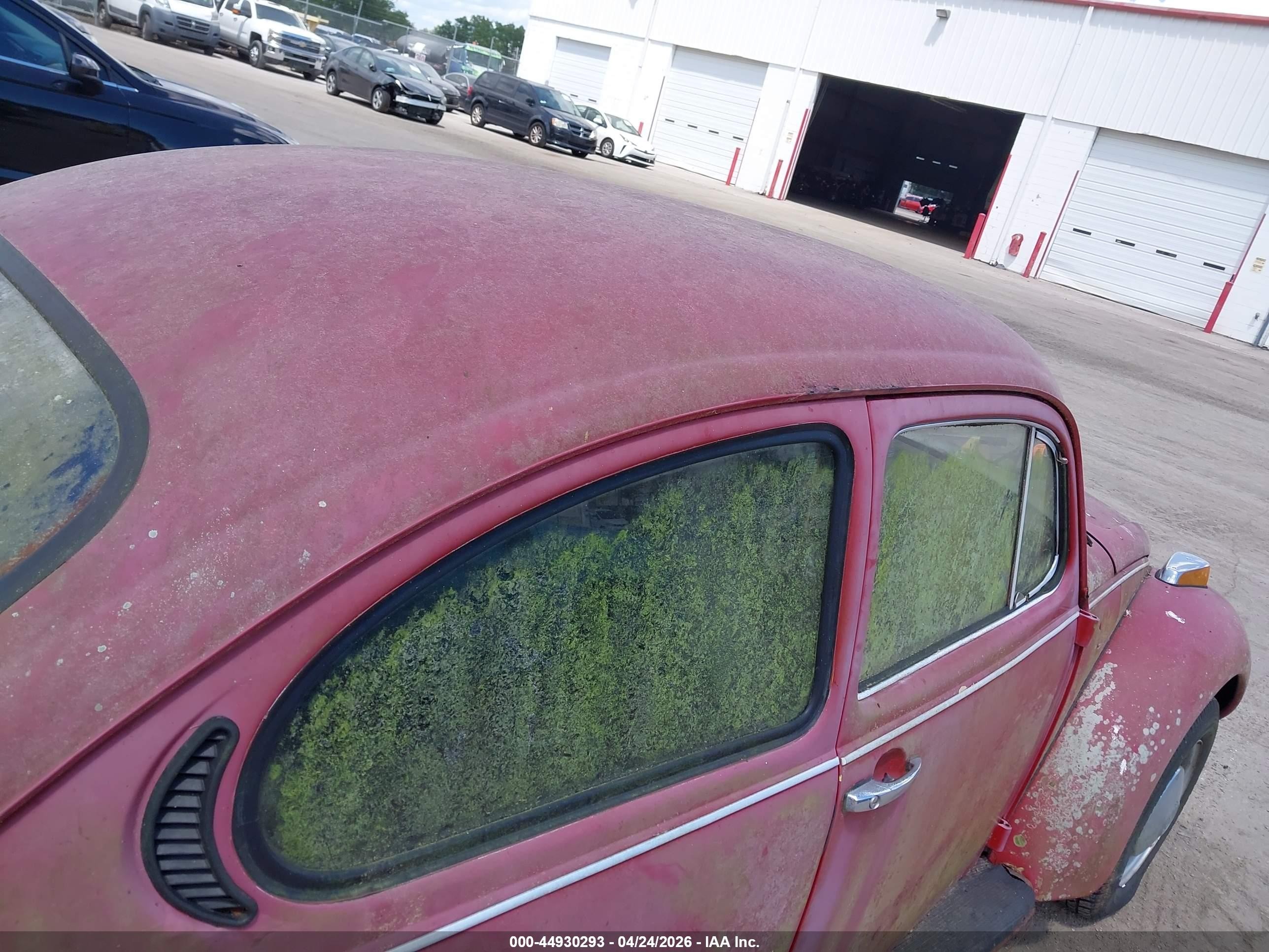 1974 Volkswagen Beetle Red vin: 1342506513