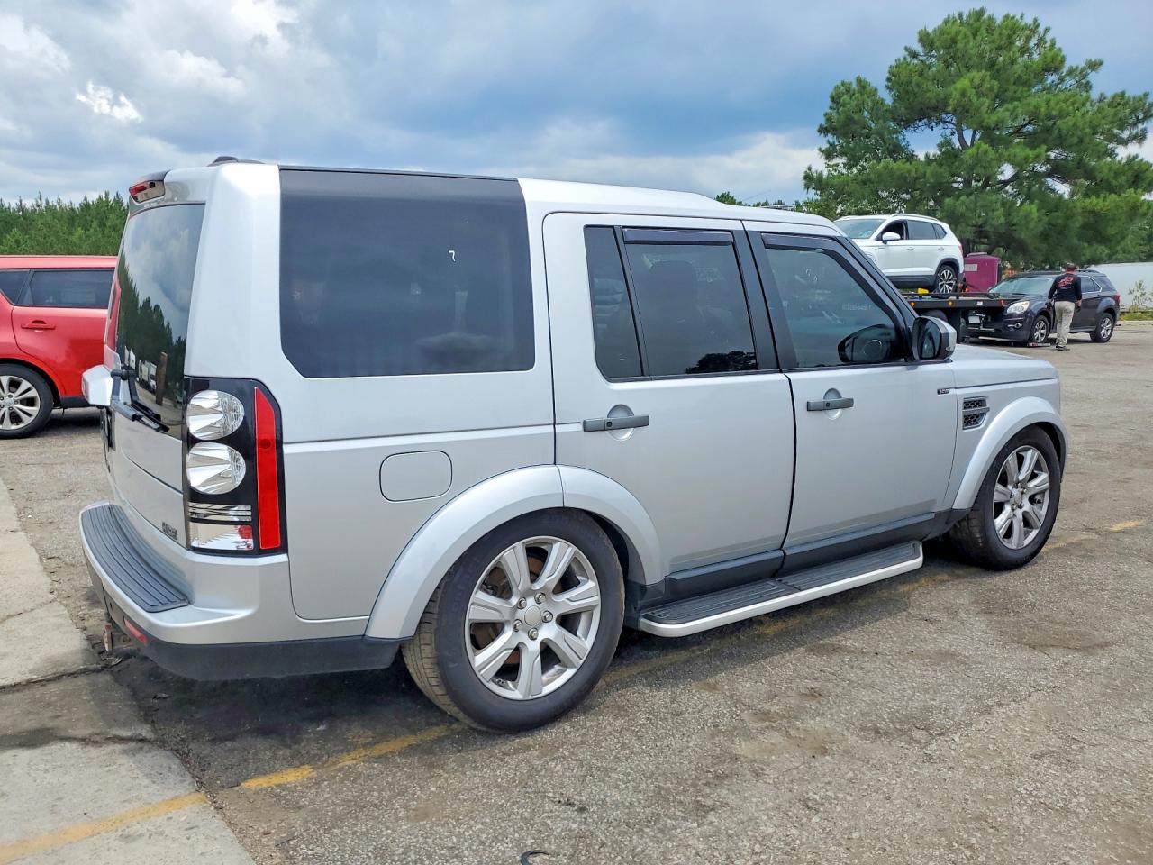 2015 Land Rover Lr4 Hse Silver vin: SALAG2V61FA743030