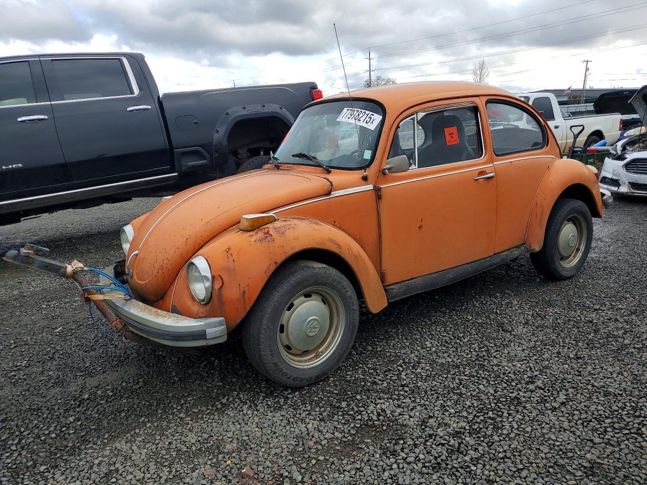 1974 Volkswagen Beatle Orange vin: 1342599714